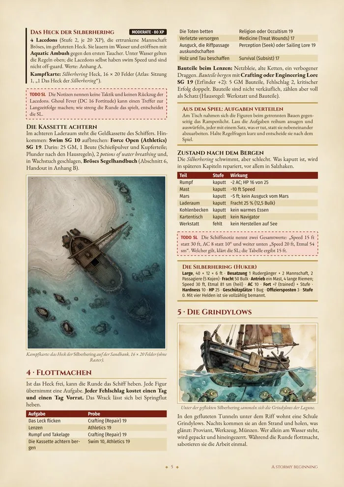 Scene page